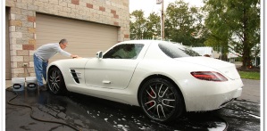 How To Detail a Brand New Car, featuring a Mercedes-Benz SLS AMG!