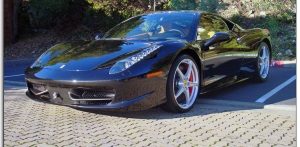 Ferrari 458 Nero Daytona Full Detail