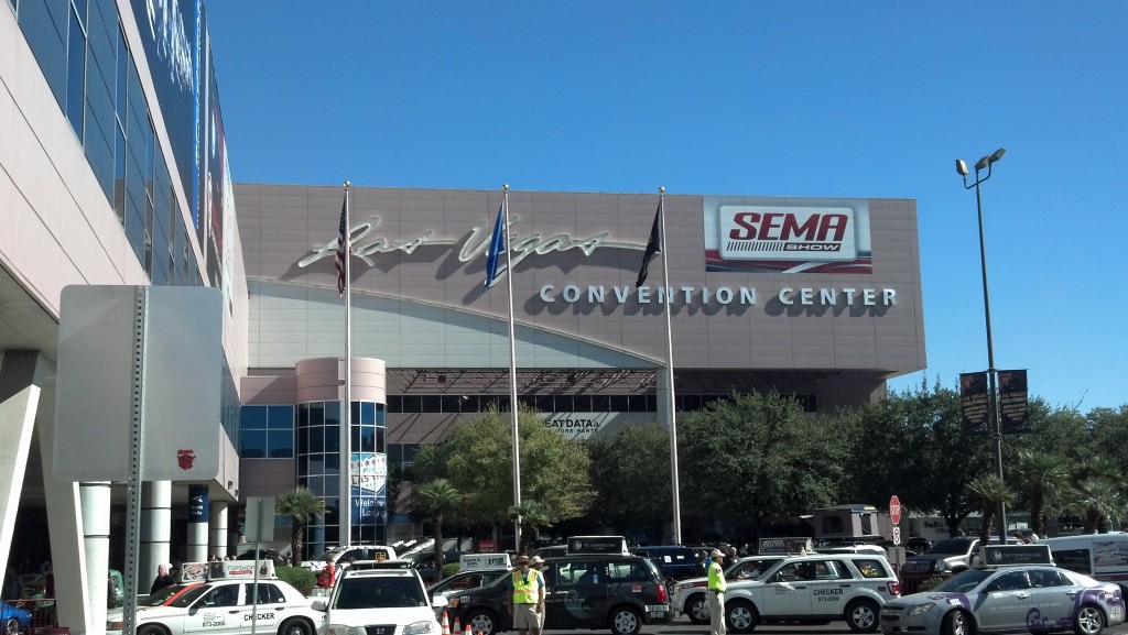Arriving at SEMA Show 2012 Arriving at SEMA Show 2012