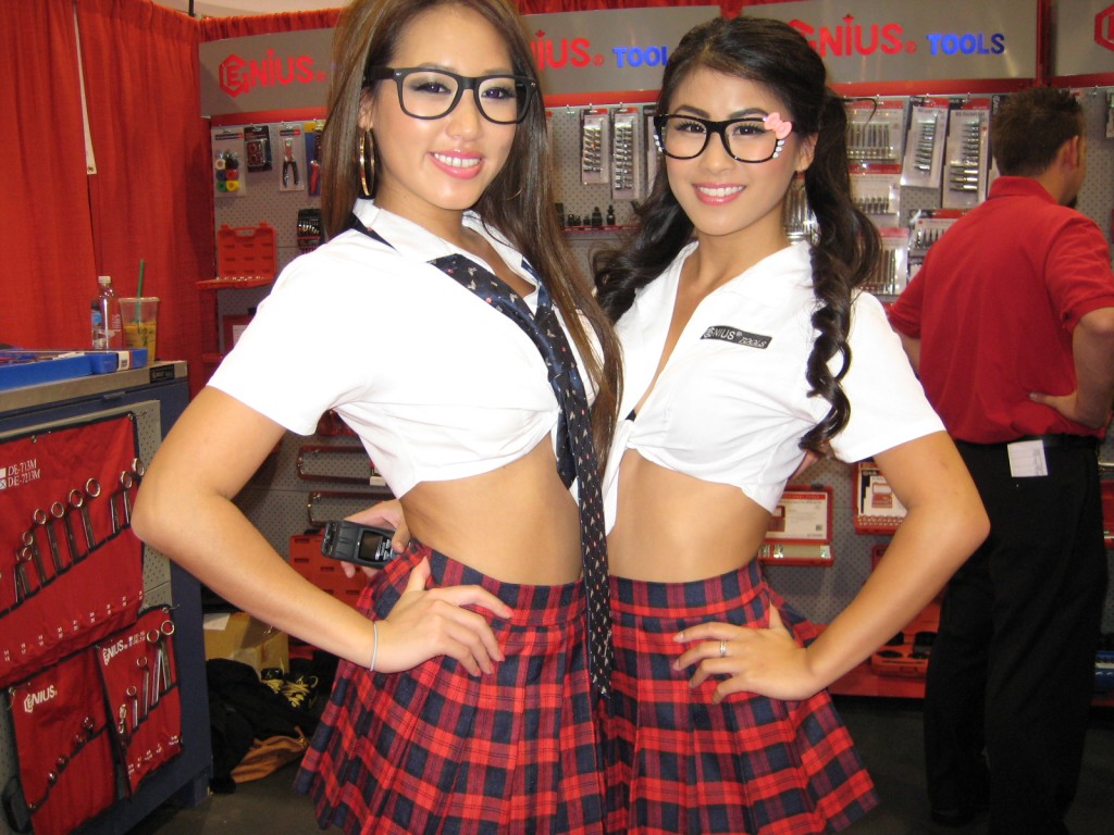 School Girls at SEMA Show 2012 School Girls at SEMA Show 2012