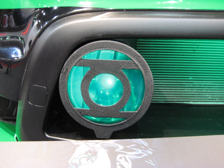 SEMA 2012 Kia DC Comics Justice League Green Lantern Soul Emblem SEMA 2012 Kia DC Comics Justice League Green Lanern Soul Emblem