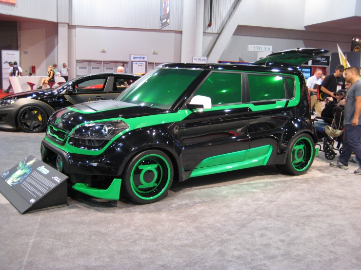 SEMA 2012 Kia DC Comics Justice League Green Lantern Soul SEMA 2012 Kia DC Comics Justice League Green Lantern Soul