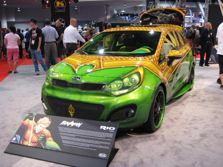 SEMA 2012 Kia DC Comics Justice League Aquaman Rio SEMA 2012 Kia DC Comics Justice League Aquaman Rio