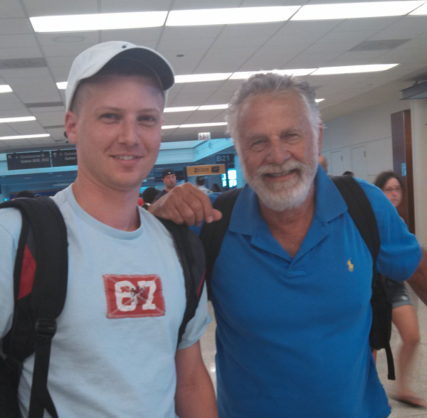 Greg from DI with the most interesting man in the world Greg from DI with the most interesting man in the world