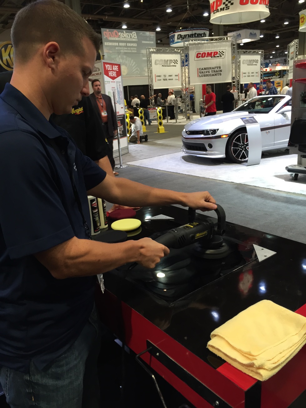 Meguiar's MT 300 Dual Action Polisher Test Drive