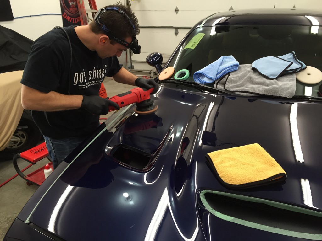 Chad Raskovich testing Griot's BOSS Polisher