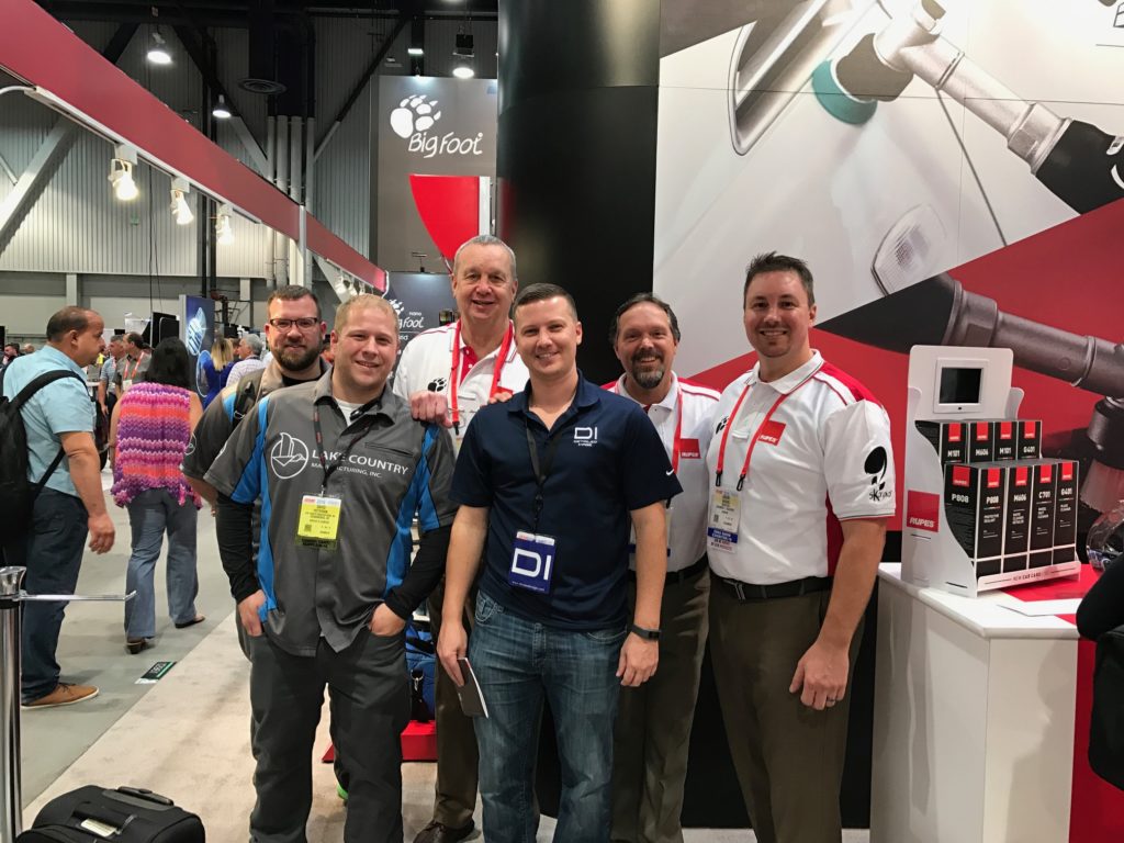 Greg with Rupes team
