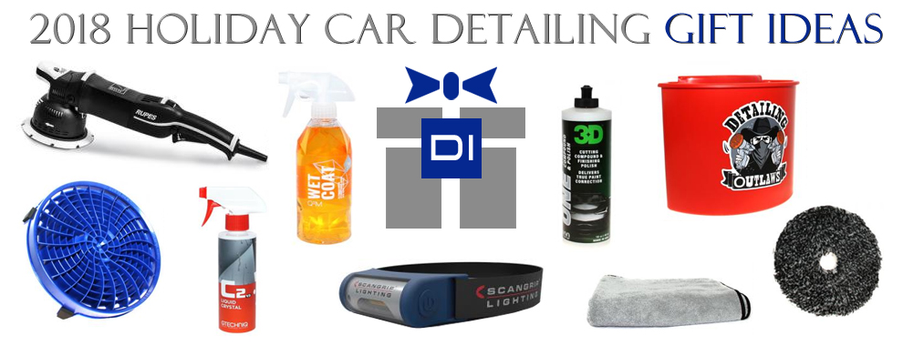 2018 Holiday Car Detailing Gift Ideas