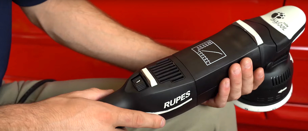 Rupes Mille Rotary Polisher Video Featured Image