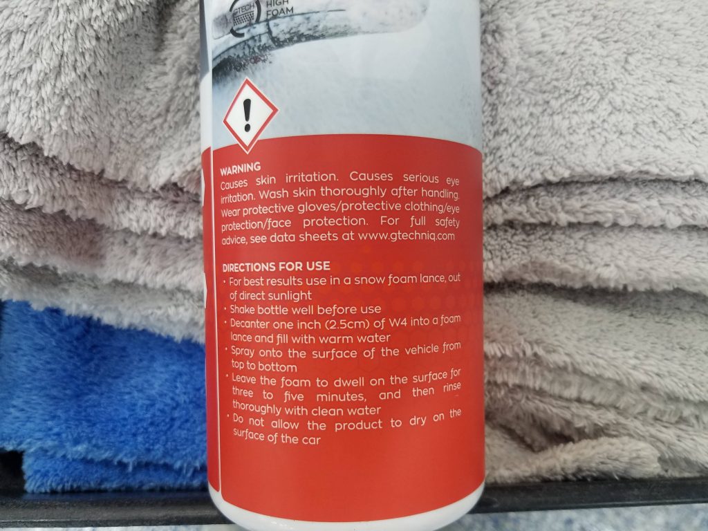 Directions Label