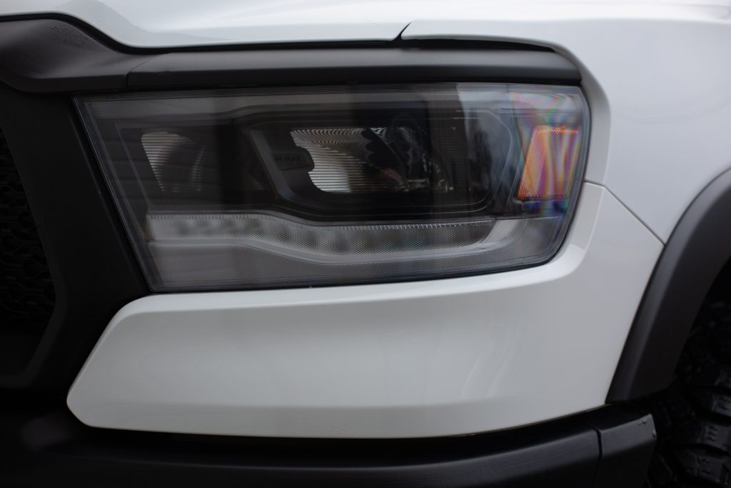 clean headlight