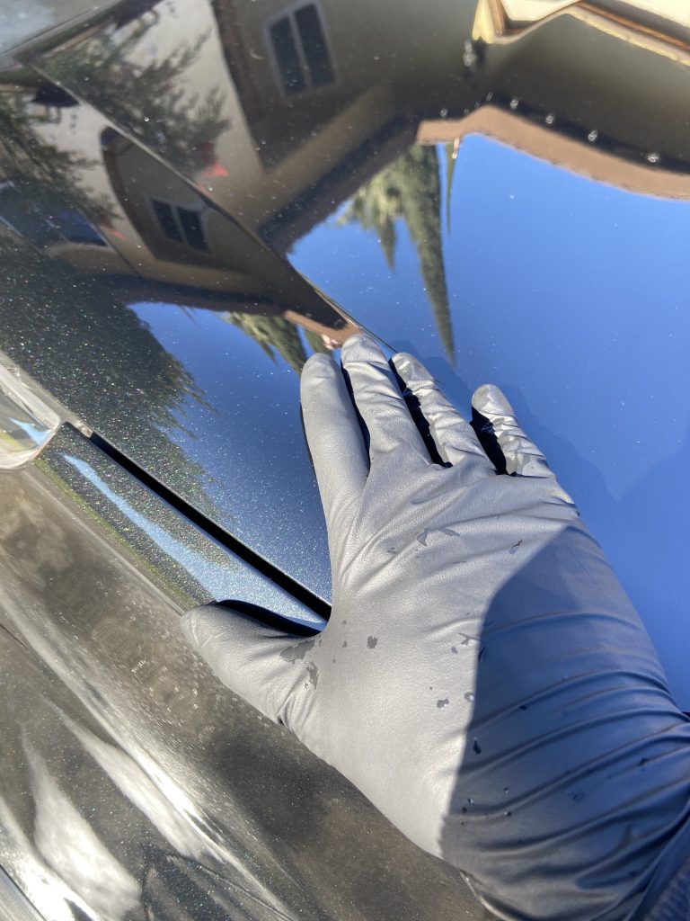 glove-on-car