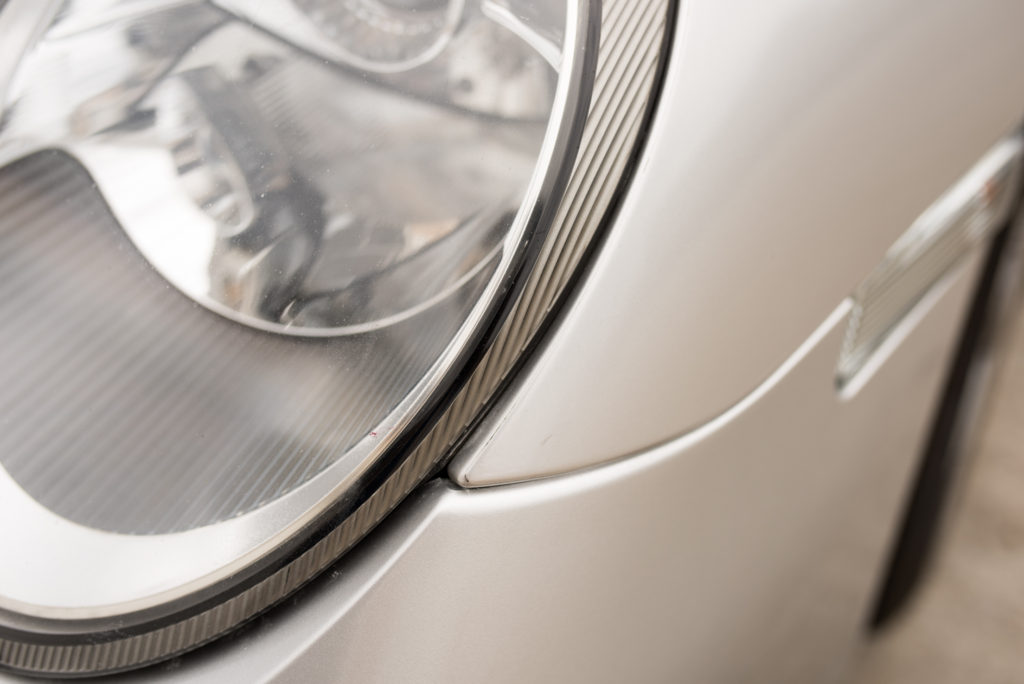 Old Clear Bra Porsche 911 Fender