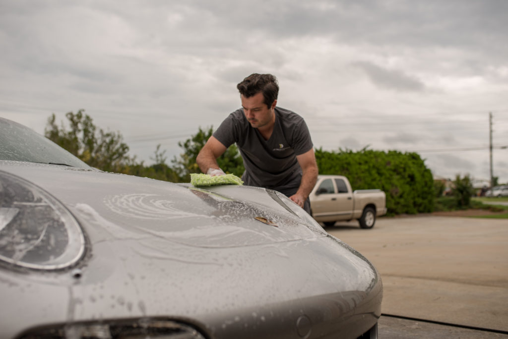 Gentle Porsche 911 Car Wash