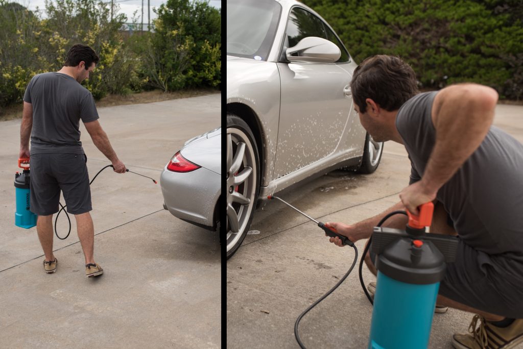 Pre-Treat with p21s Total Auto Wash