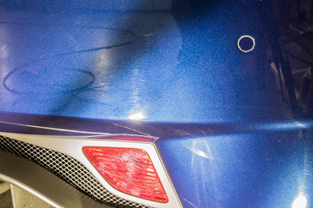 Ferrari paint correction Atlanta