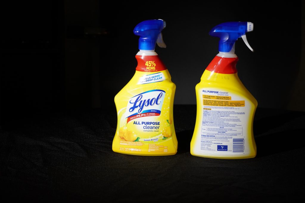 Lysol-Bottles