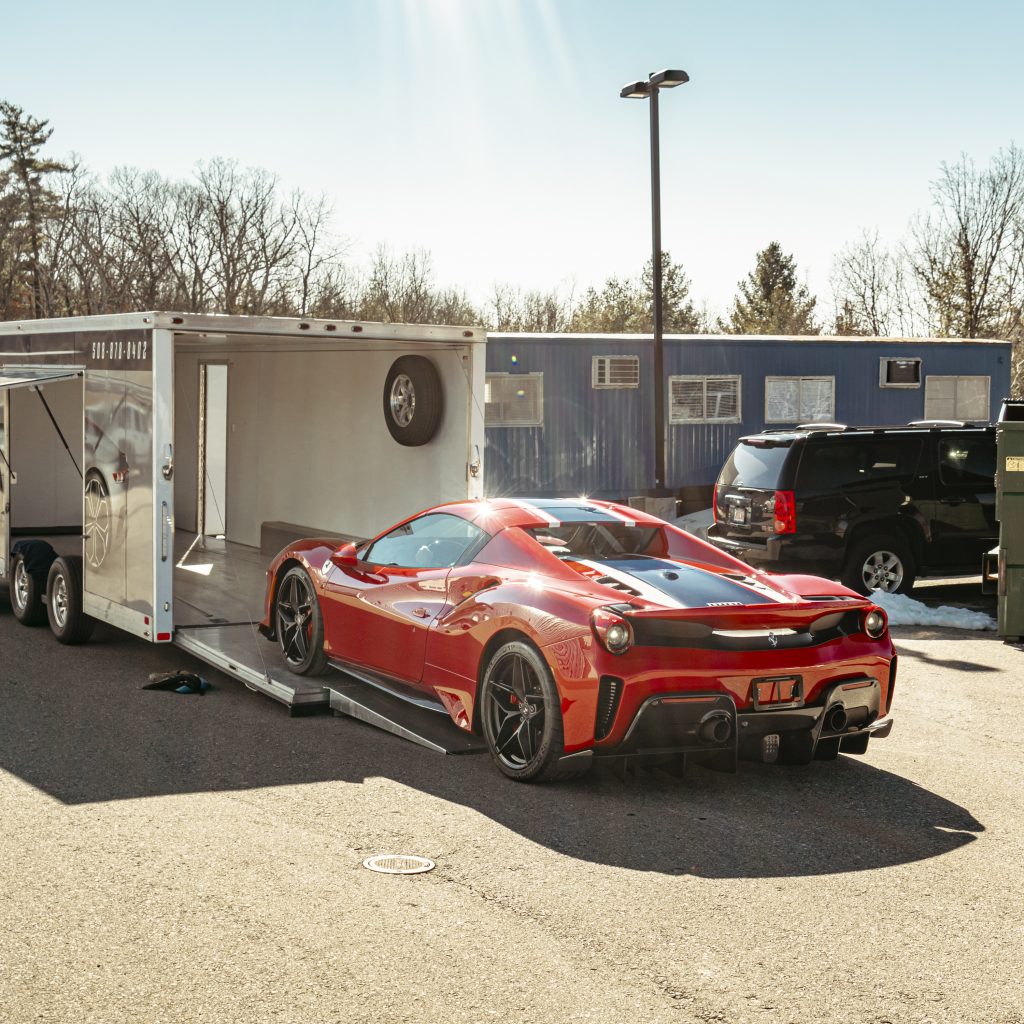 ferrari drop off