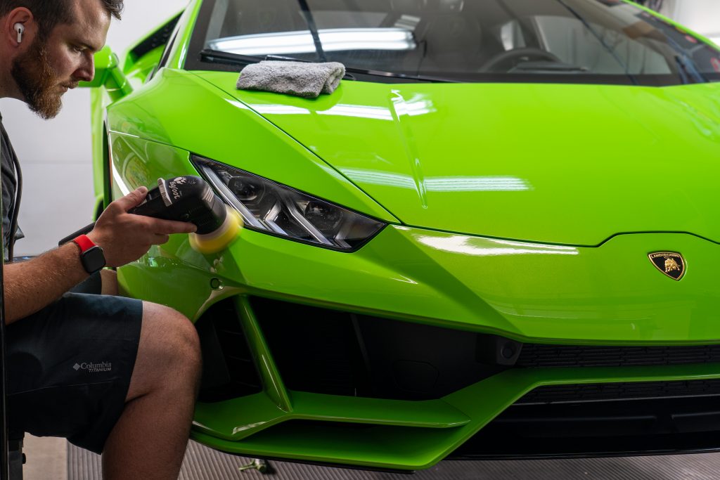 Polishing with Rupes LHR75E Huracan