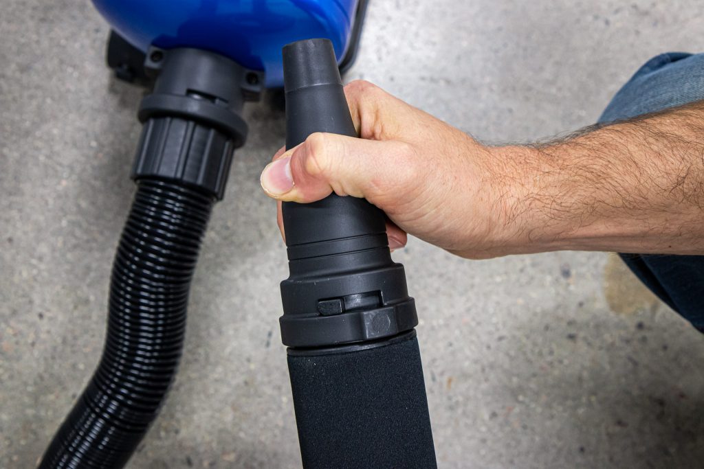 nozzle attached