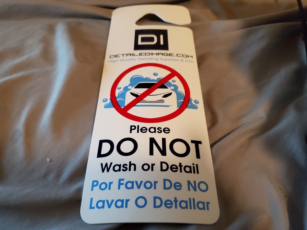 Do Not Wash Tags