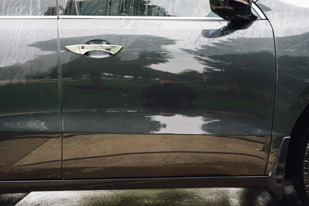 rinsed paint