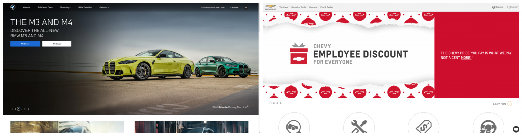 Website Comparison