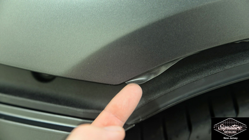 Audi R8 PPF Edge Wrapping - Signature Detailing NJ