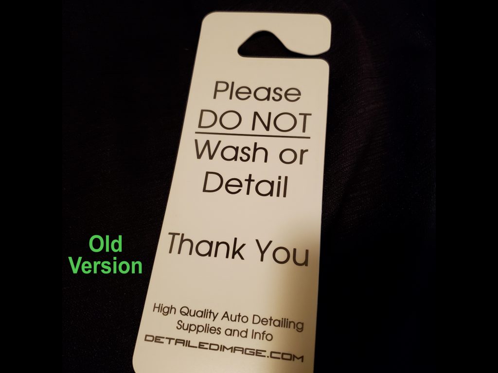 1st Generation Hang Tag