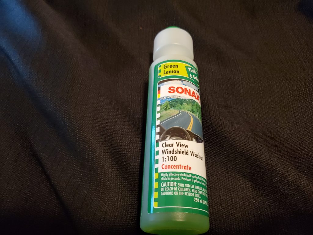 Sonax windshield washer fuid