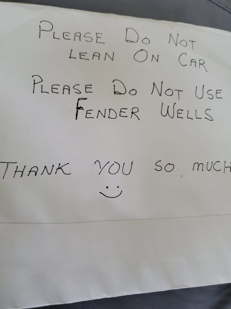 message for auto shop