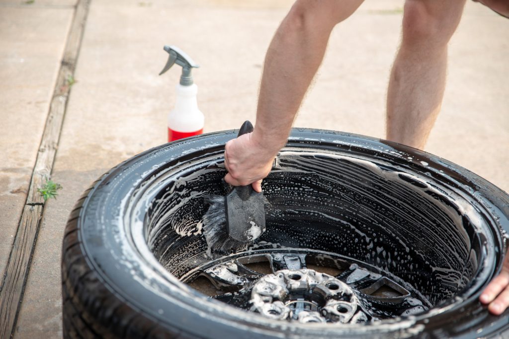 cleaning wheels