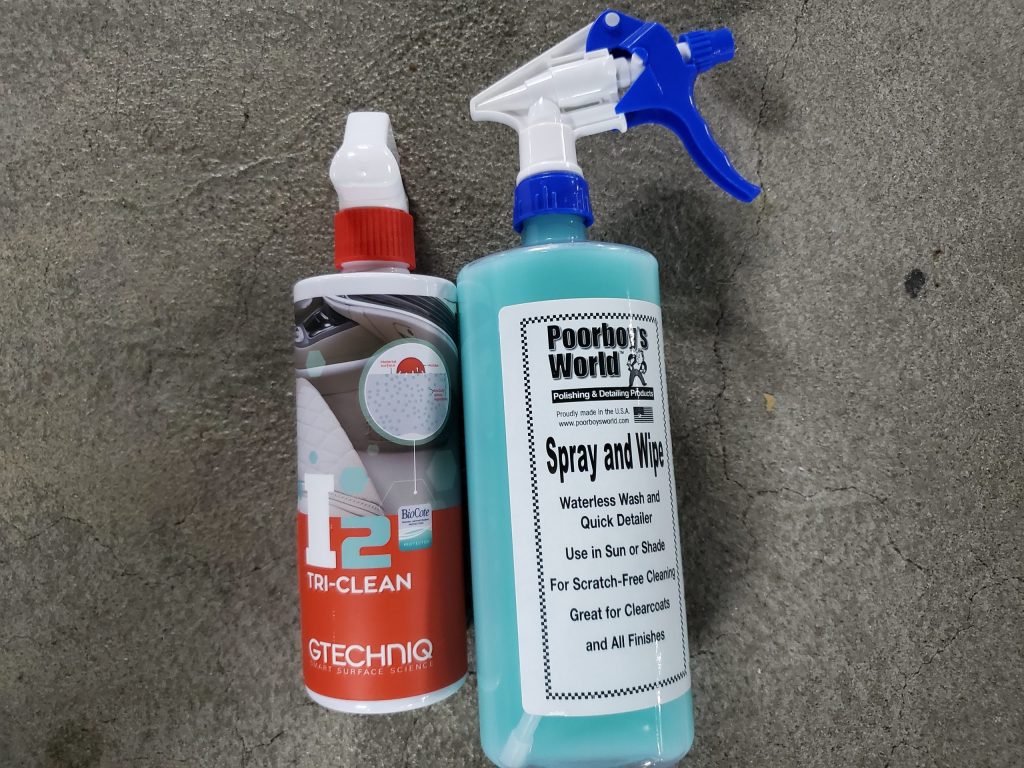 Poorboys-Gtechniq-mild cleaner