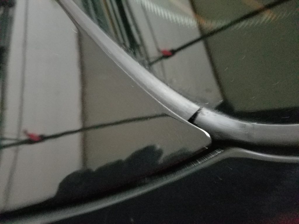 weather seal damage black BMW