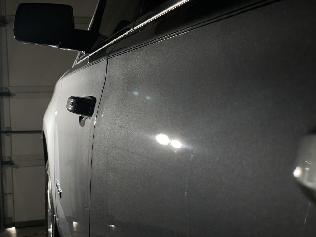 GMC Yukon paint after correction