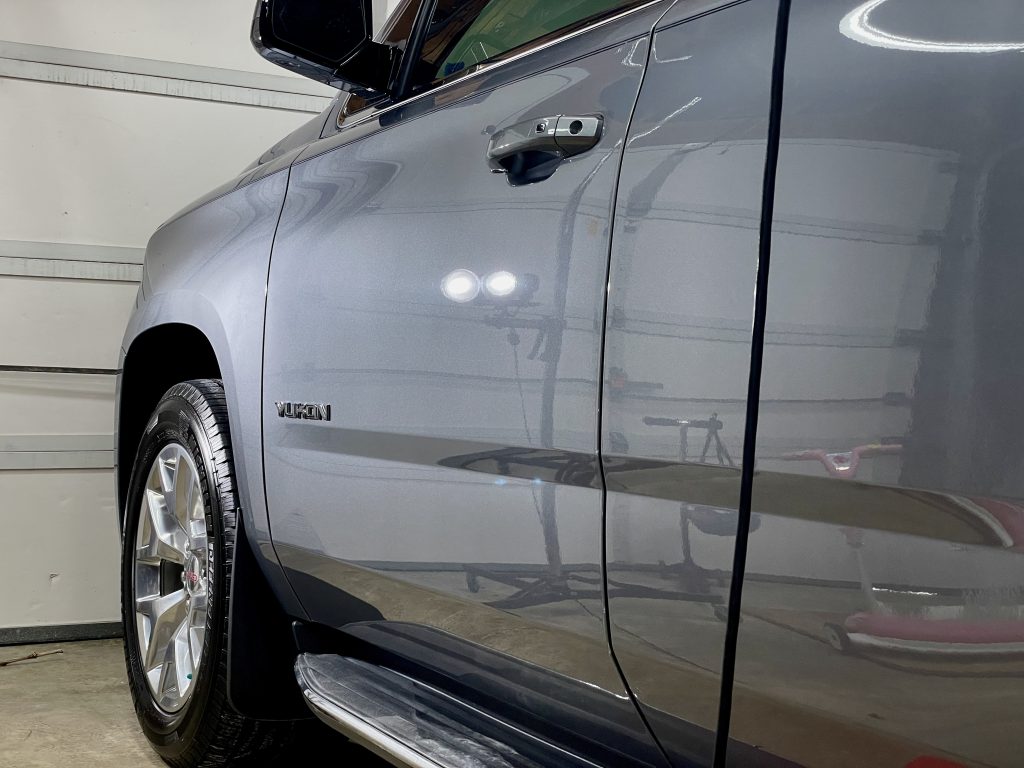 GMC Yukon paint after correction