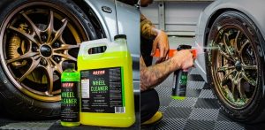 oberk 2in1 wheel cleaner iron decon