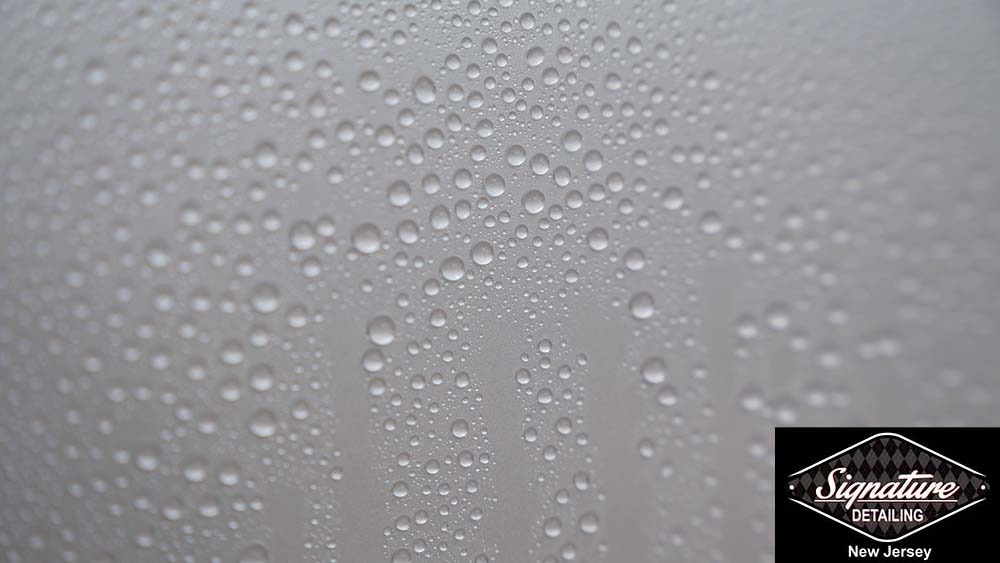 Ceramic Coatings need regular wash cycles to maintain optimal water behavior (hydrophobics) - Signature Detailing NJ