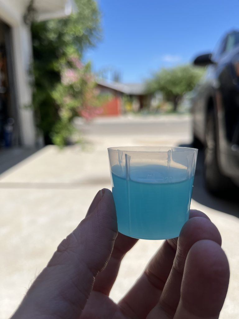 Gtechniq W3 Ceramic Wash Diluted within Cap