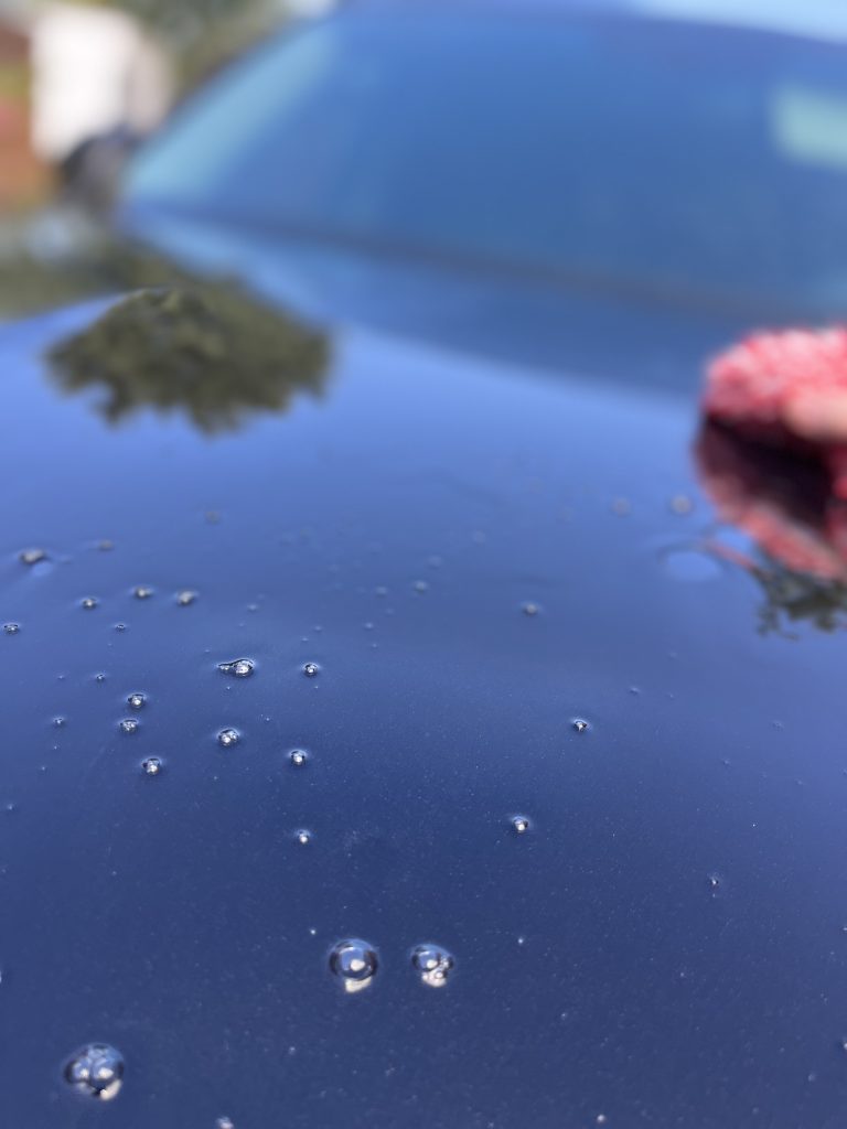 Gtechniq W3 Ceramic Wash Suds during use