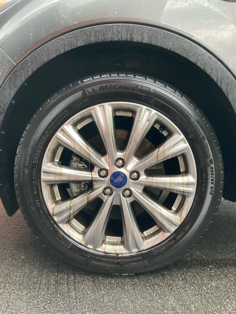 Cleaning Wheels with P&S Iron Buster
