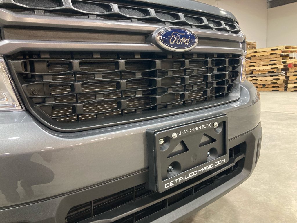 Ford Maverick Detailed Image License Plate Frame