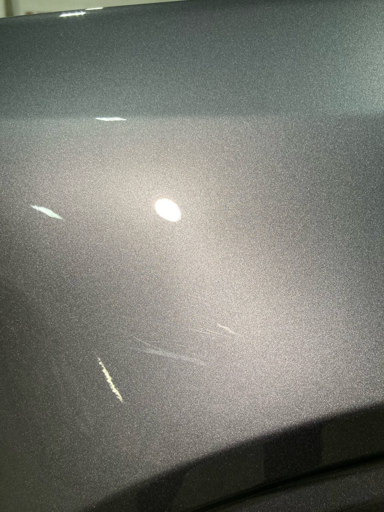 Ford Maverick Imperfections Back End