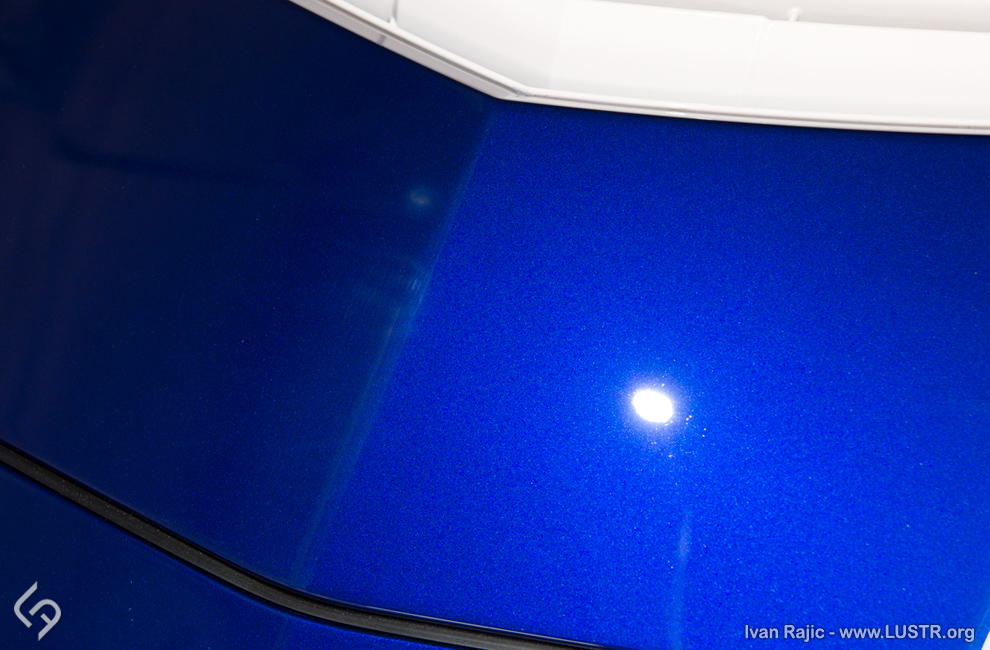 removing swirls with Jescar Correcting Compound