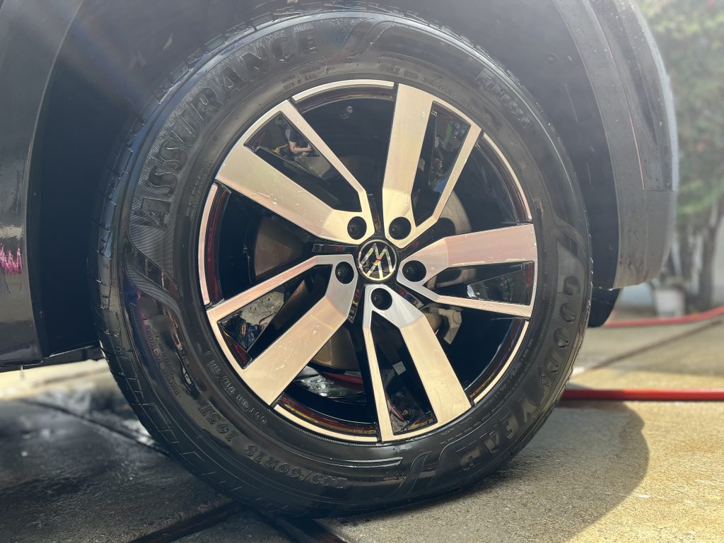 Tire After Using P&S Off Road Mud Buster All Around Cleaner