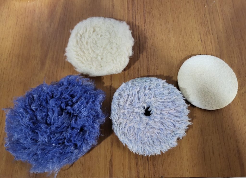 Clean polsing pads