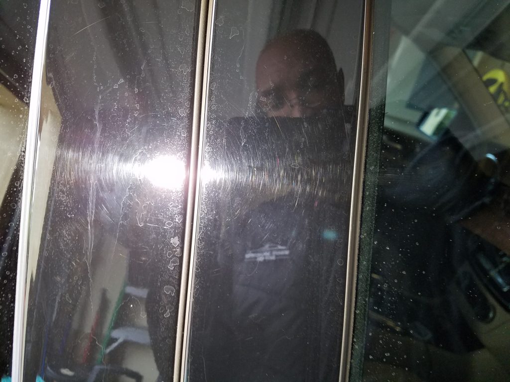 Before Polishing Gloss Trim