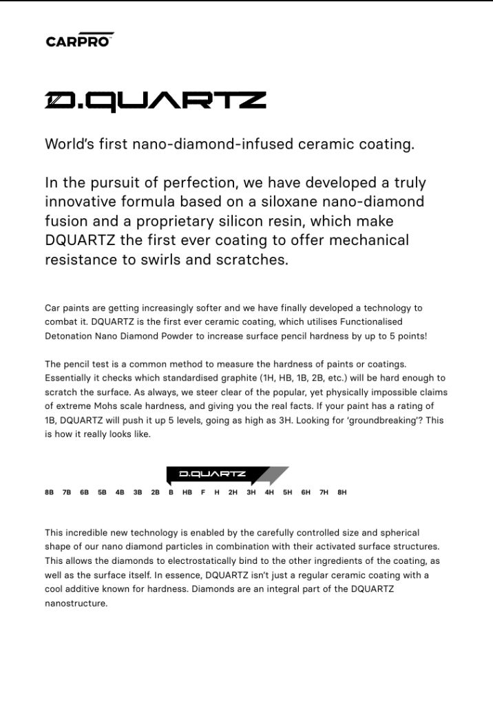 CarPro D.Quartz