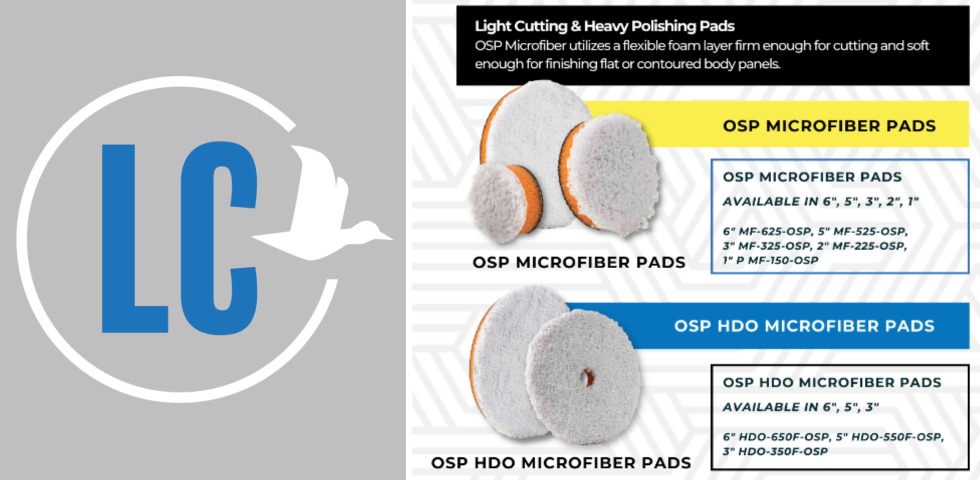 Lake Country OSP Microfiber Pads