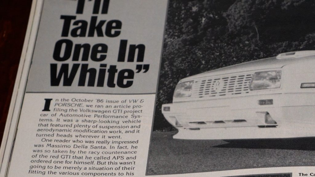 Porsche Volkswagen Magazine Interior top left